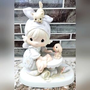 Precious Moments 1983 Jonathan & David "This is Your Day to Shine" Figurine